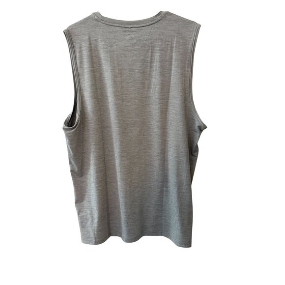 Hurley Mens Gray Sleeveless Performance Tank Top L Moisture-Wicking Stretch Fabr - Picture 4 of 4